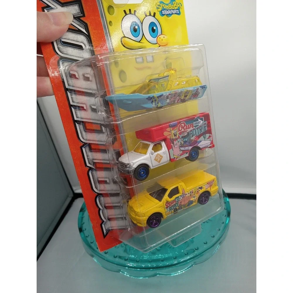 Matchbox 2012 3-pack Spongebob Squarepants Collectible Vehicle Set NIP